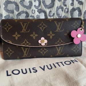 Louis Vuitton Monogram Bloom Flower Emilie Wallet